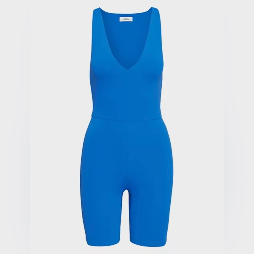 Aritzia Babaton CONTOUR V-NECK ROMPER XS